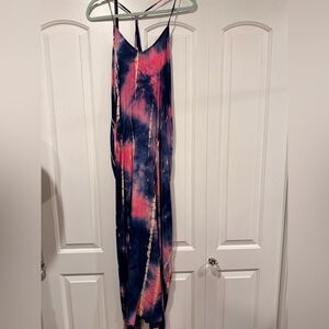 Lovestitch Multicolor tie dye Flowing Dress s/m